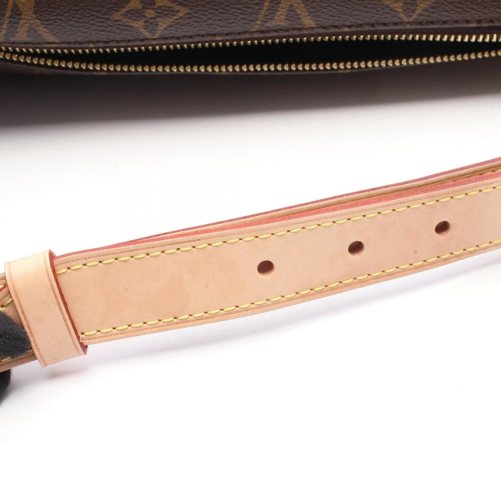 Louis Vuitton Brown Coated Canvas Leather Fanny Pack