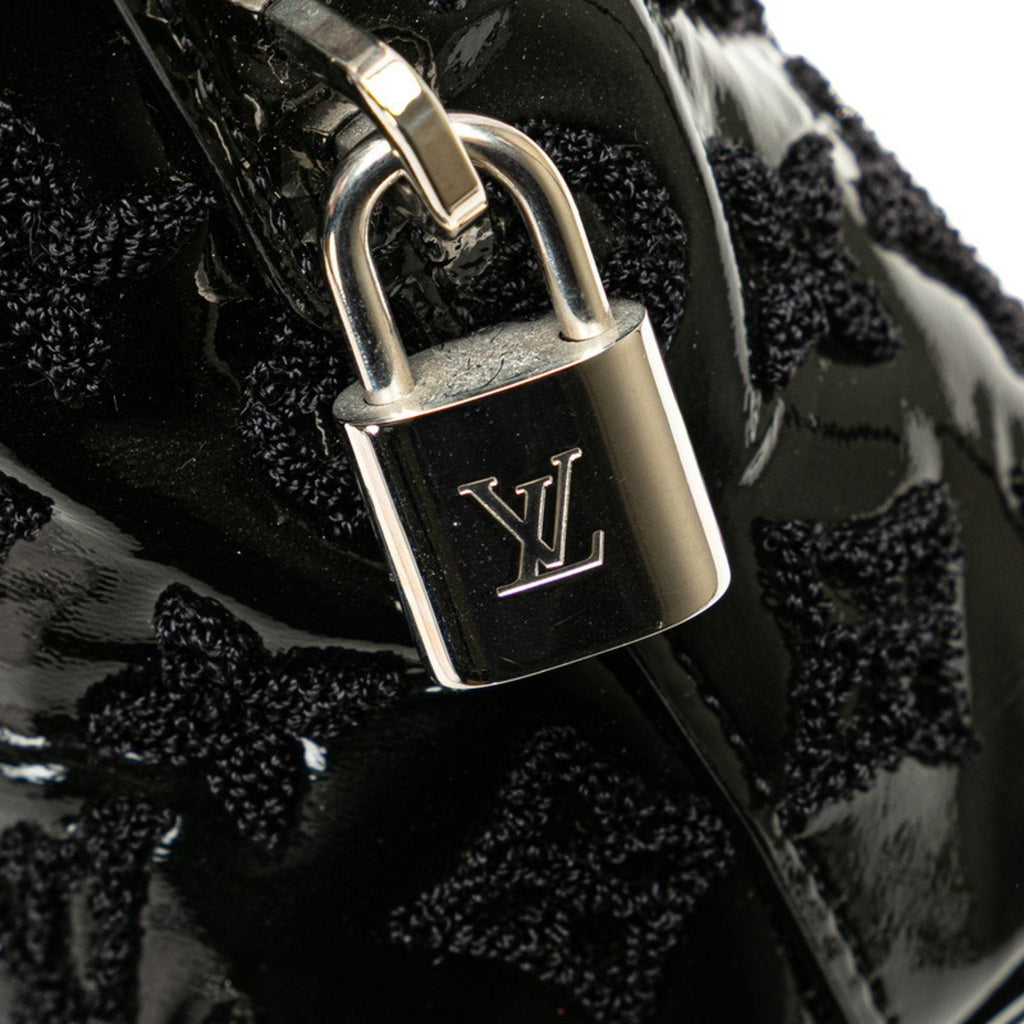 Louis Vuitton Black Noir Patent Leather Handbag