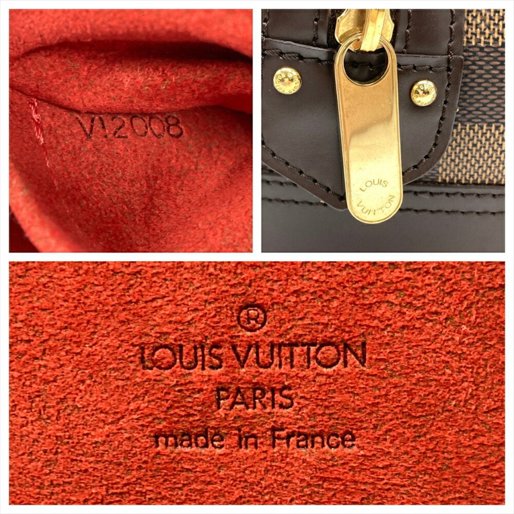 Louis Vuitton Brown Damier Canvas Ebene Damier Canvas Handbag