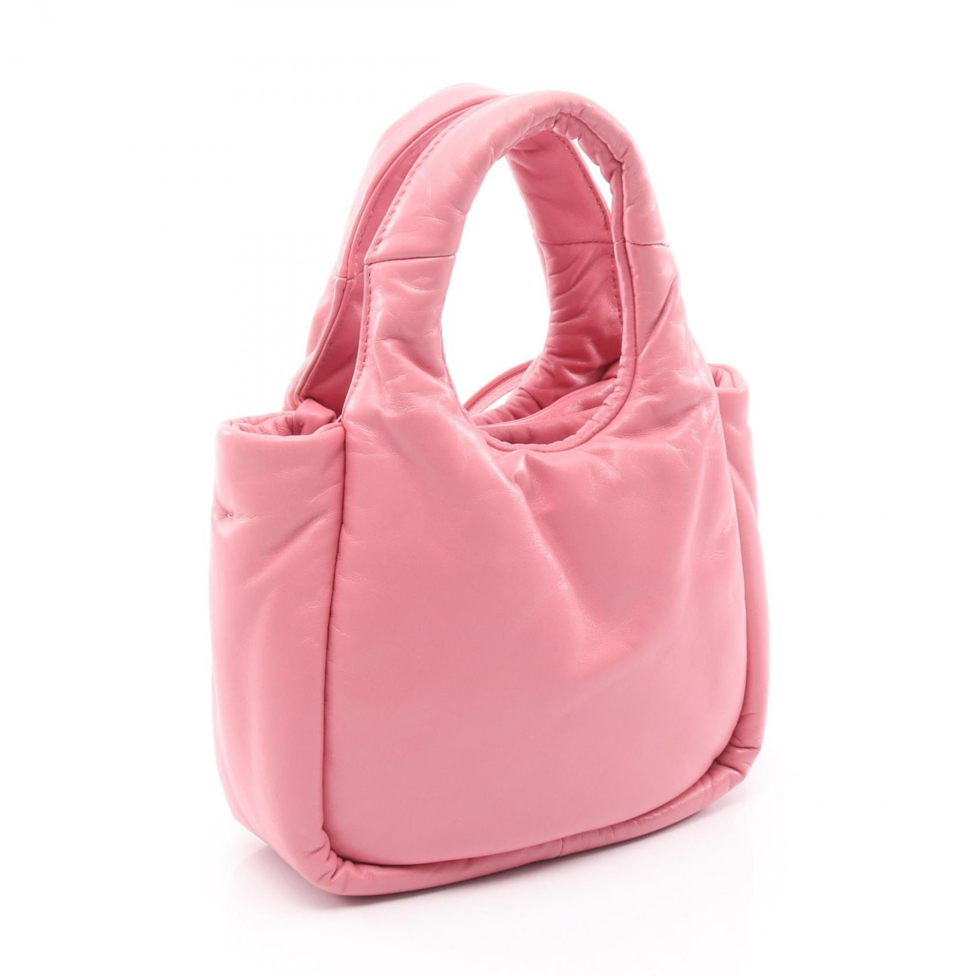Prada Pink Leather Handbag