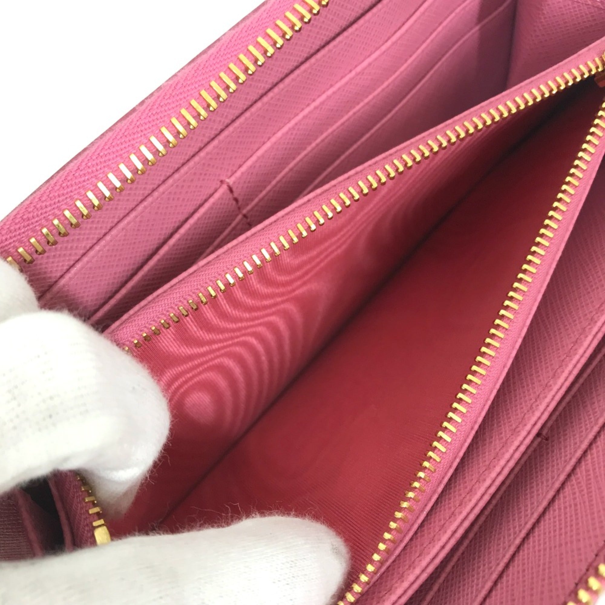 Prada Pink Other Long Wallet (Bi-Fold)