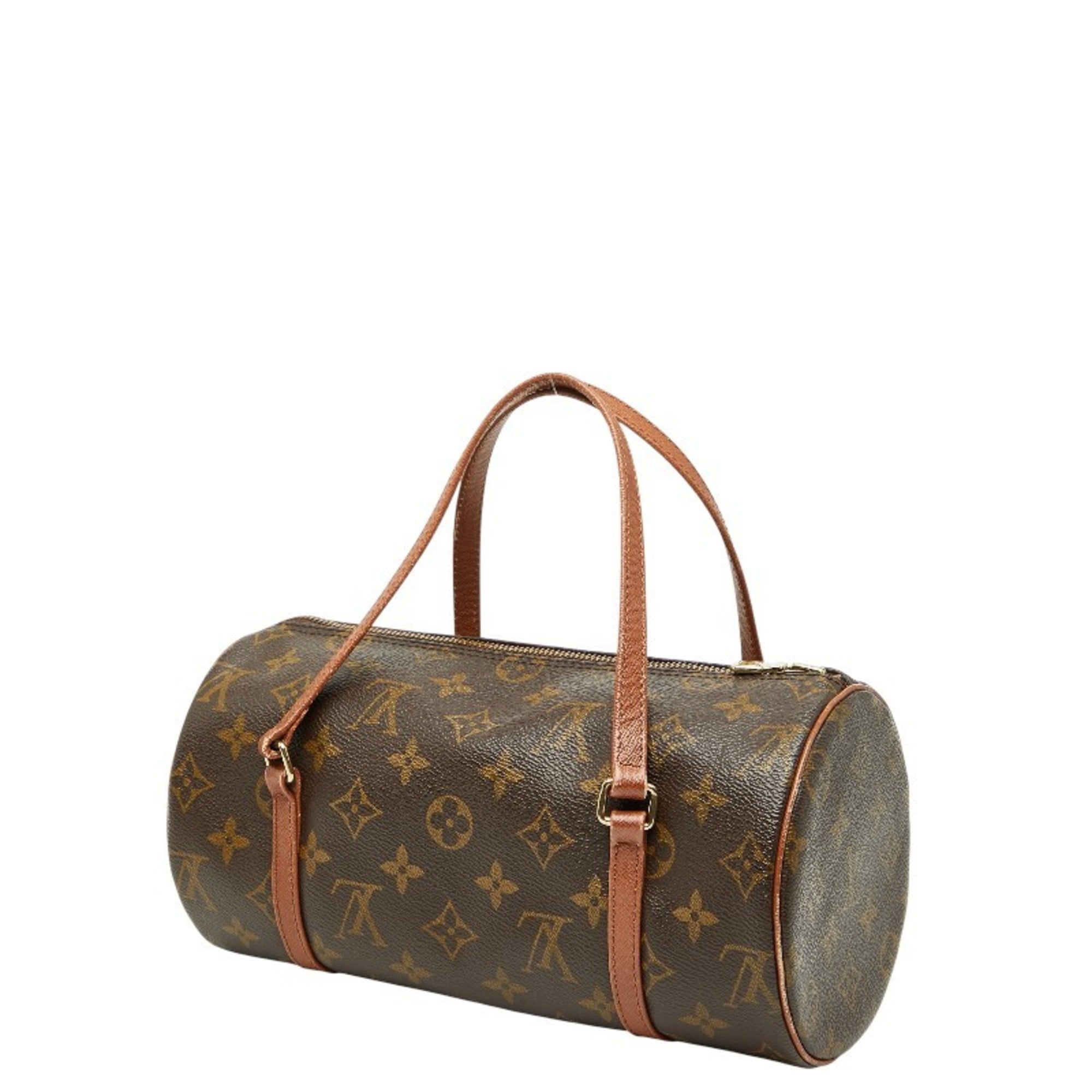 Louis Vuitton Monogram Brown Pvc Leather Handbag