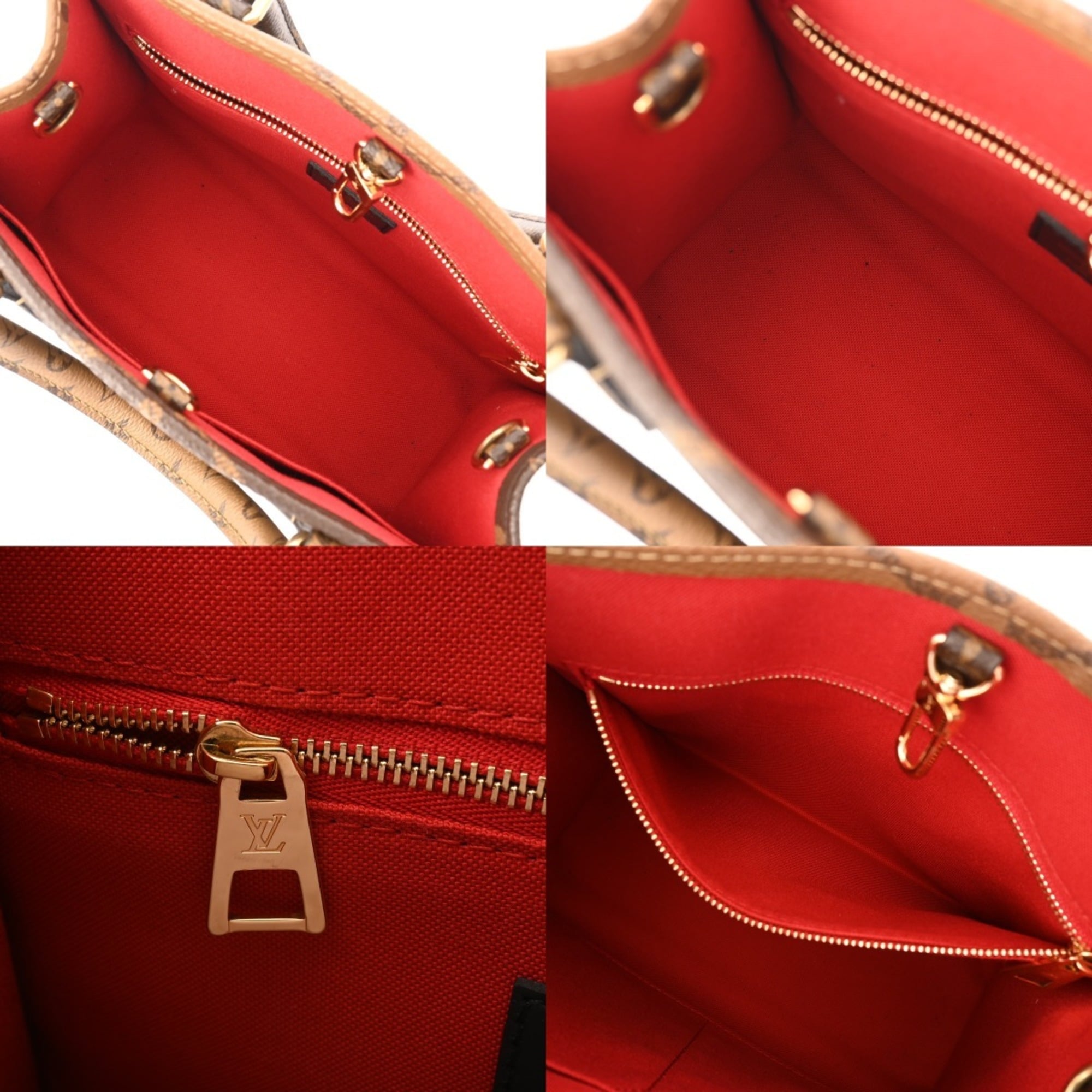 Louis Vuitton Brown Monogram Handbag Pouch