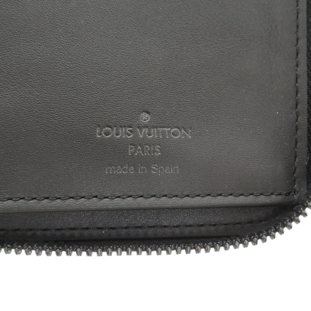 Louis Vuitton Black Leather Long Wallet