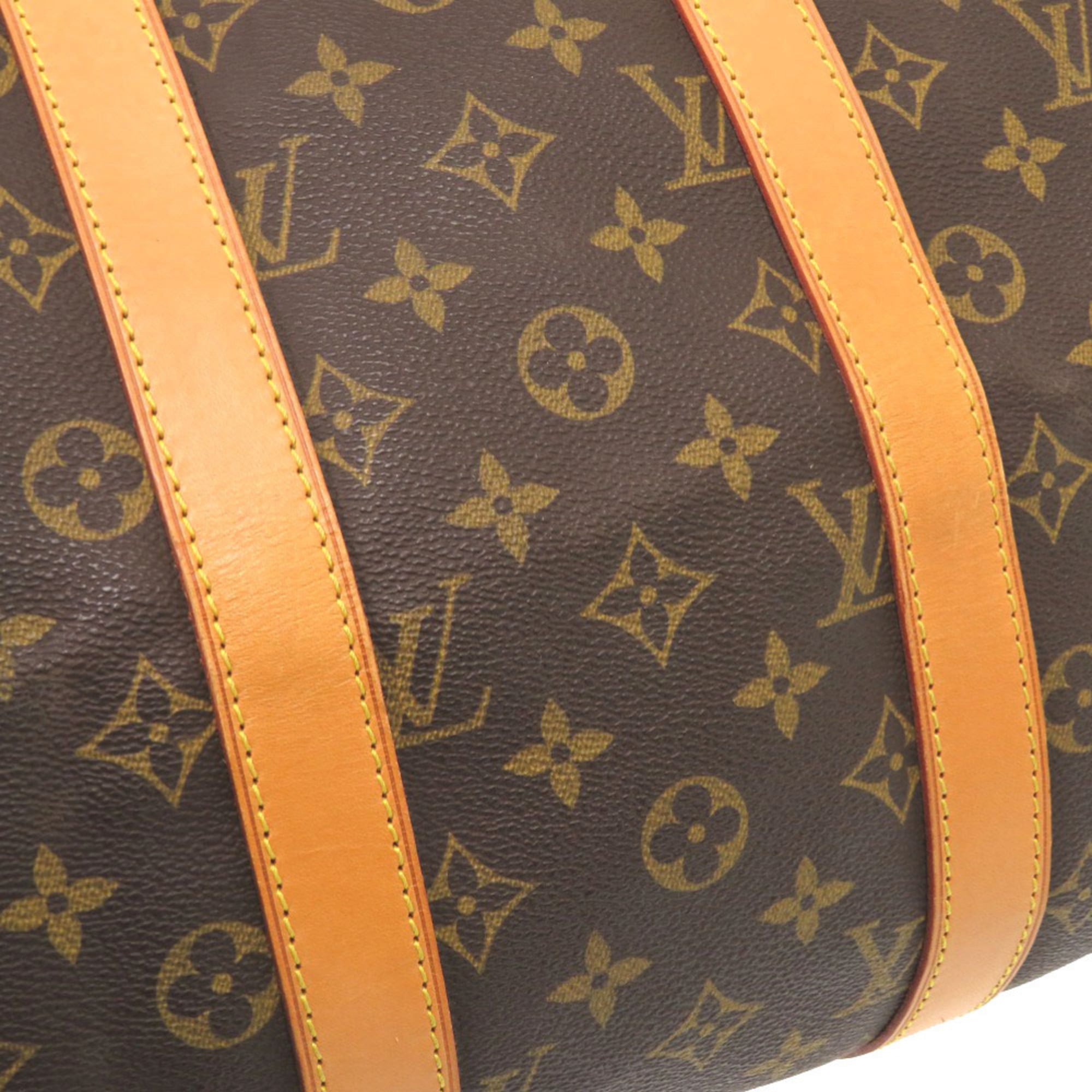 Louis Vuitton Brown Monogram Canvas Boston Bag