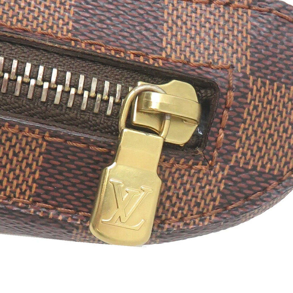 Louis Vuitton Damier Brown Damier Canvas Galle Leather Sling Bag