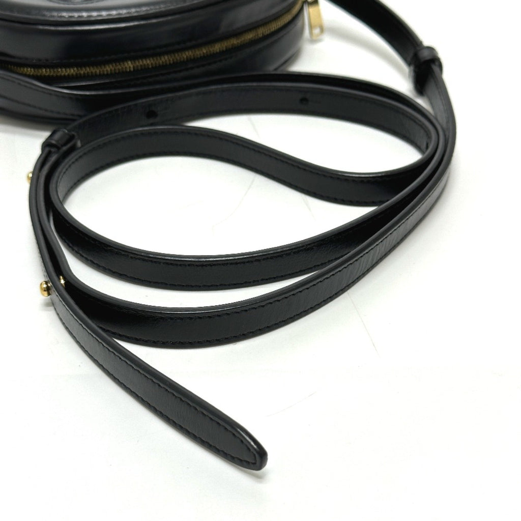 Celine Black Leather Shoulder Bag