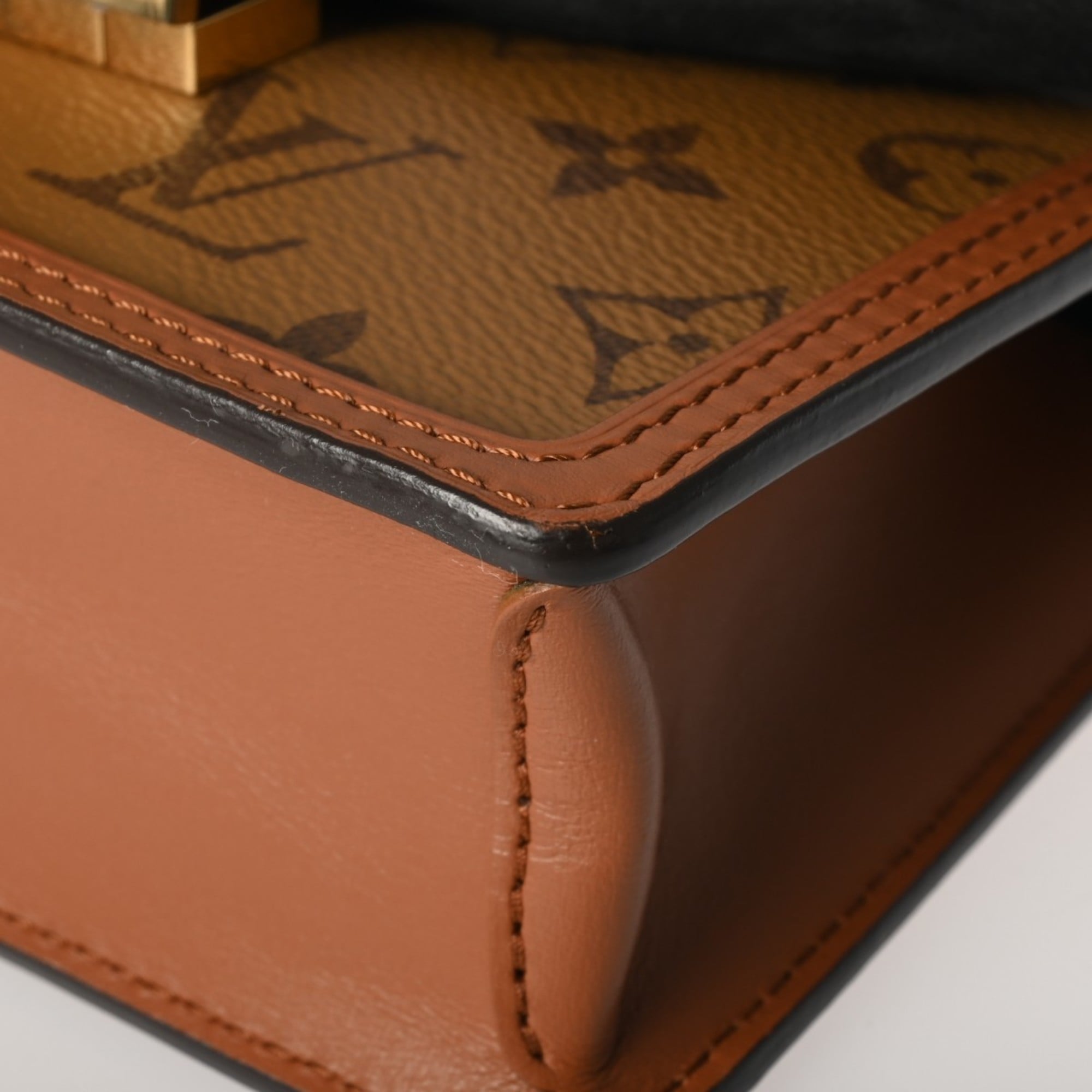 Louis Vuitton Brown Monogram Canvas Shoulder Bag