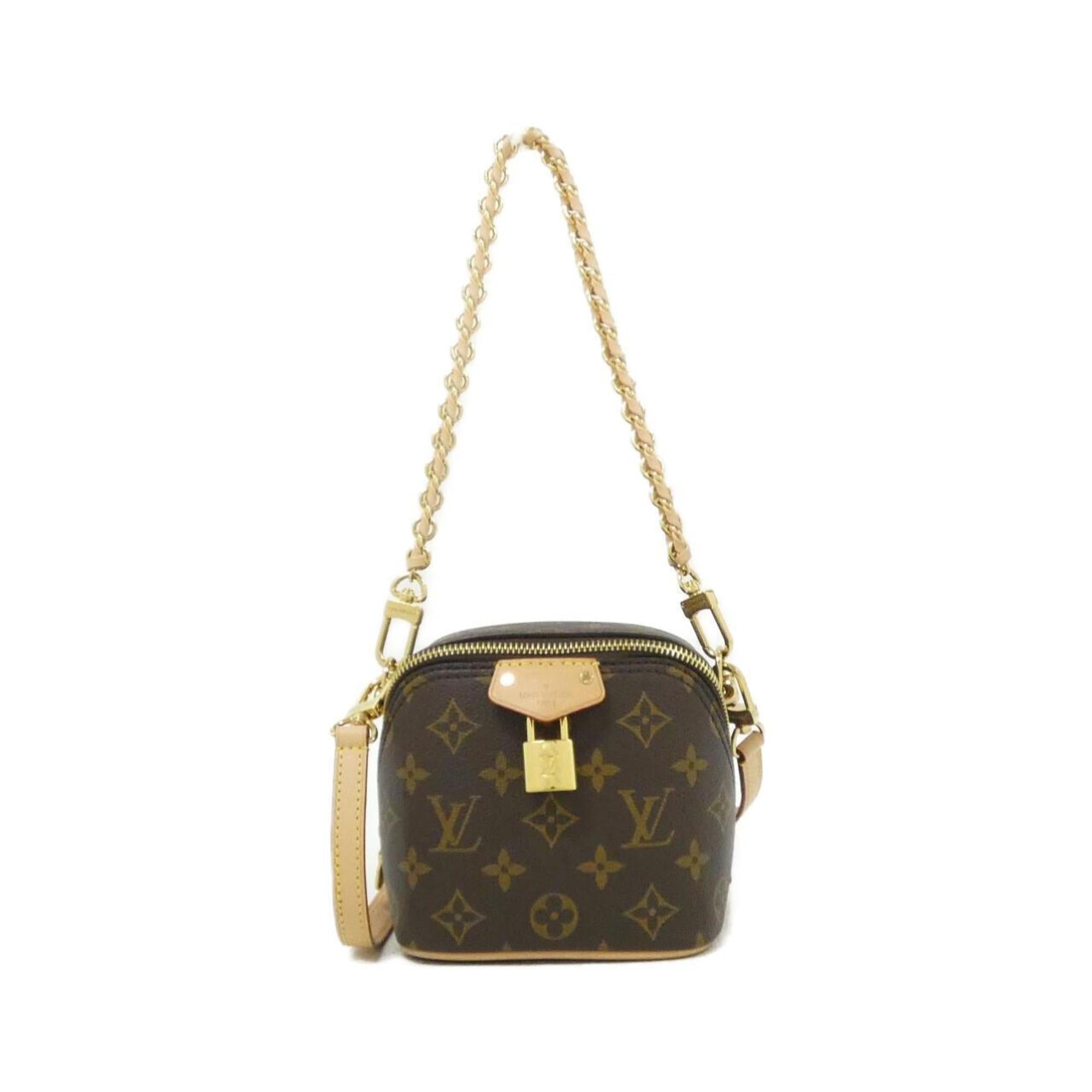 Louis Vuitton Marron Coated Canvas Shoulder Bag