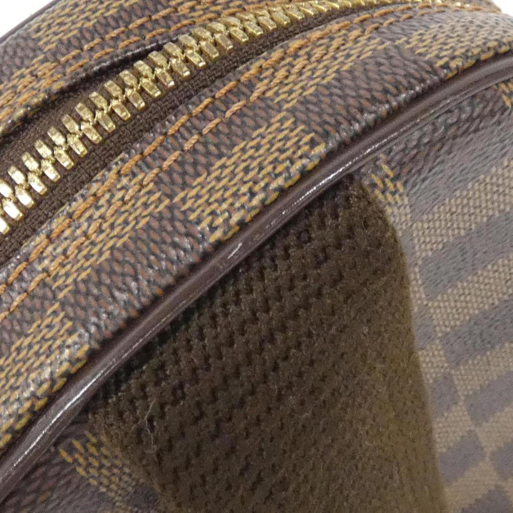 Louis Vuitton Brown Coated Canvas Pochette Shoulder Bag