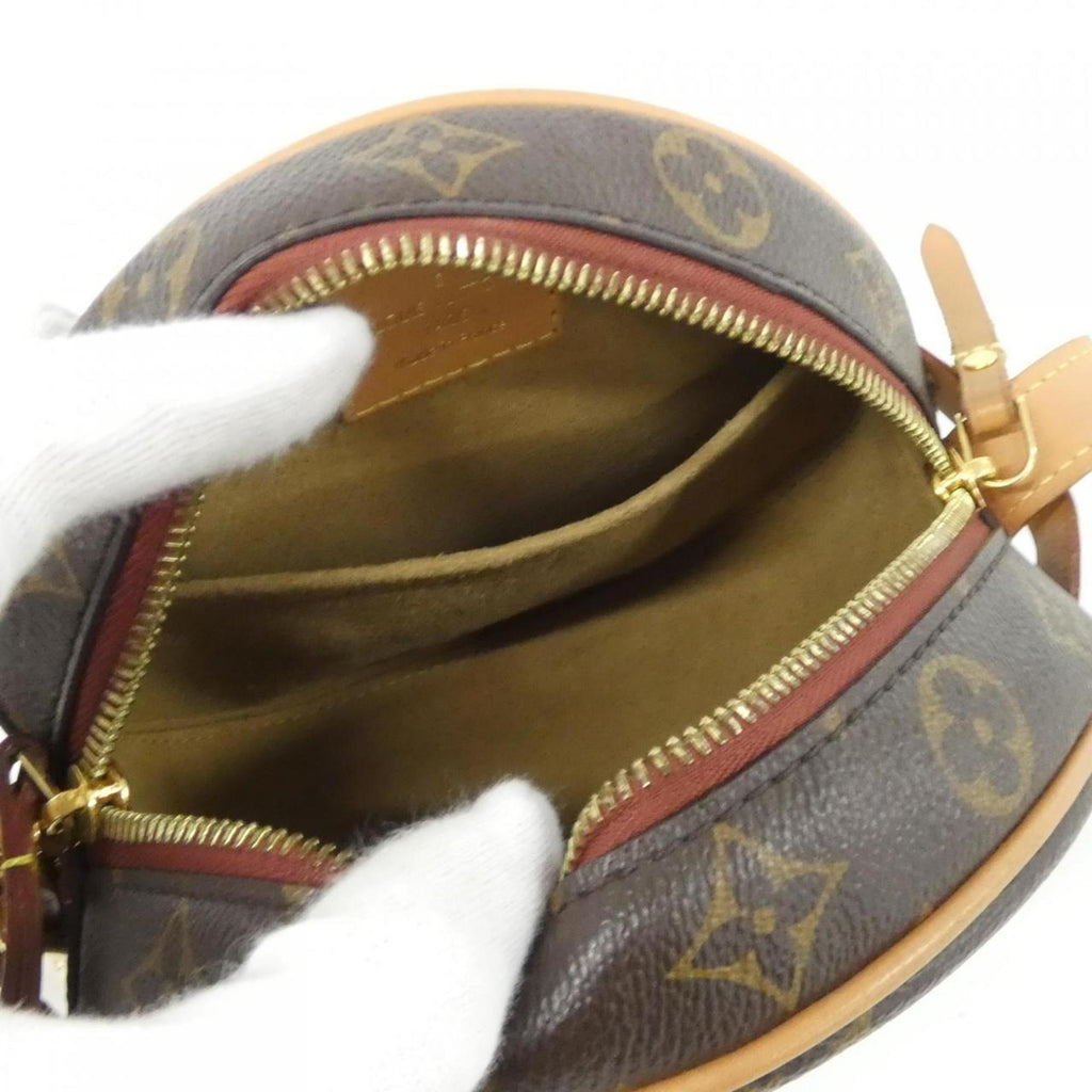 Louis Vuitton Marron Coated Canvas Shoulder Bag
