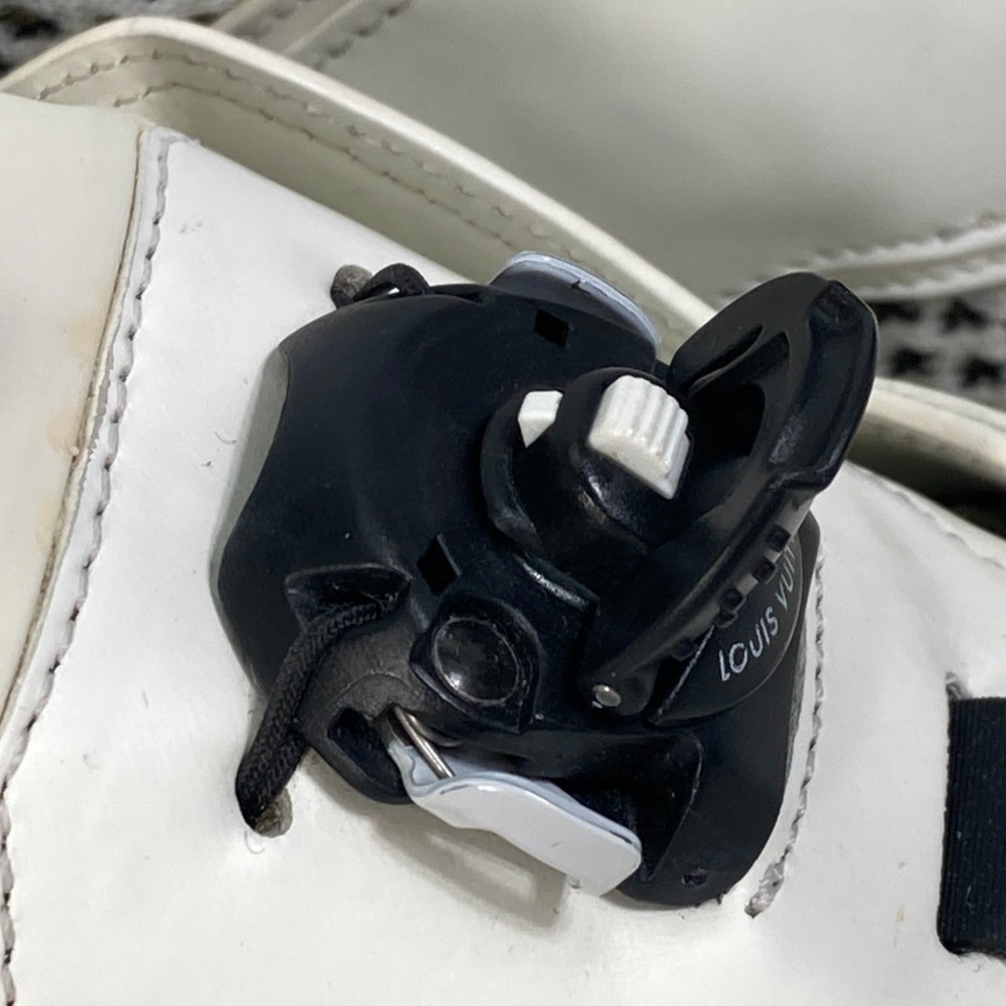 Louis Vuitton Black White Sneakers