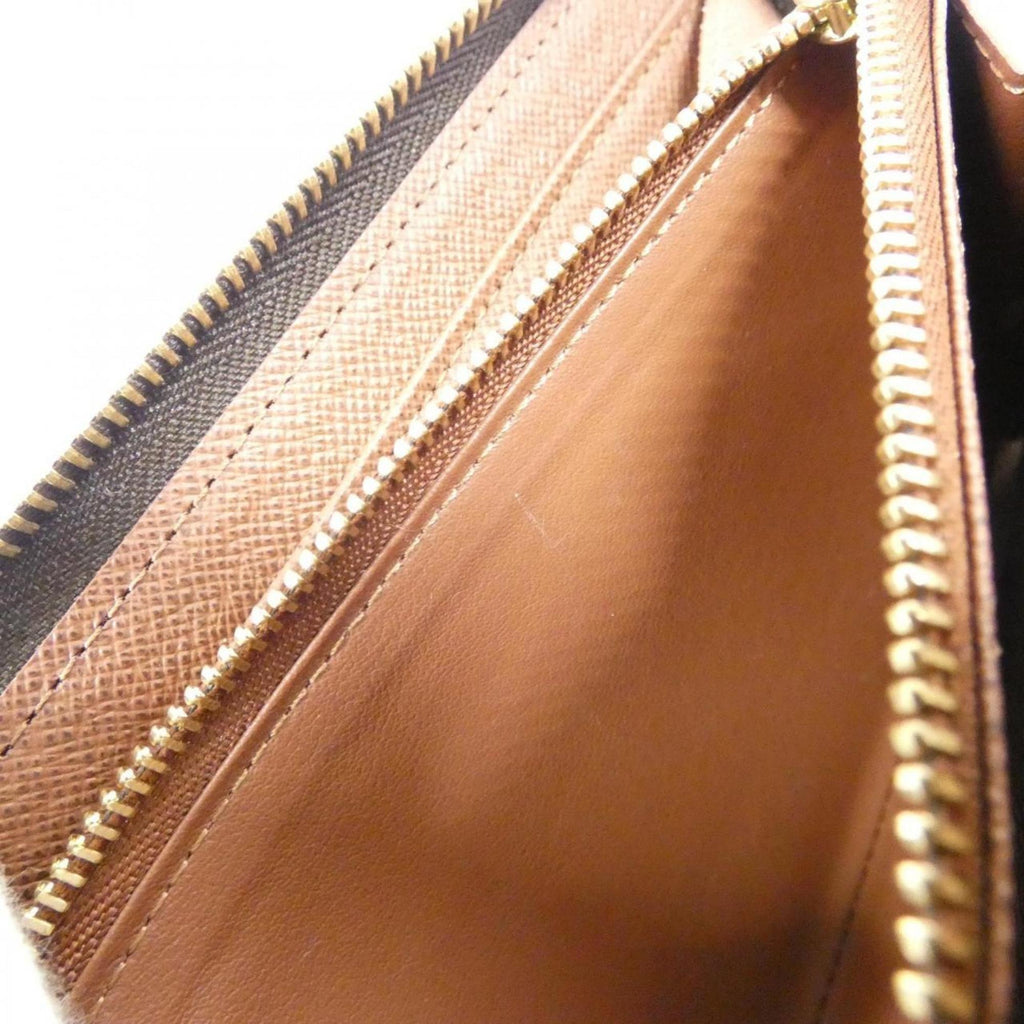 Louis Vuitton Brown Coated Canvas Long Wallet