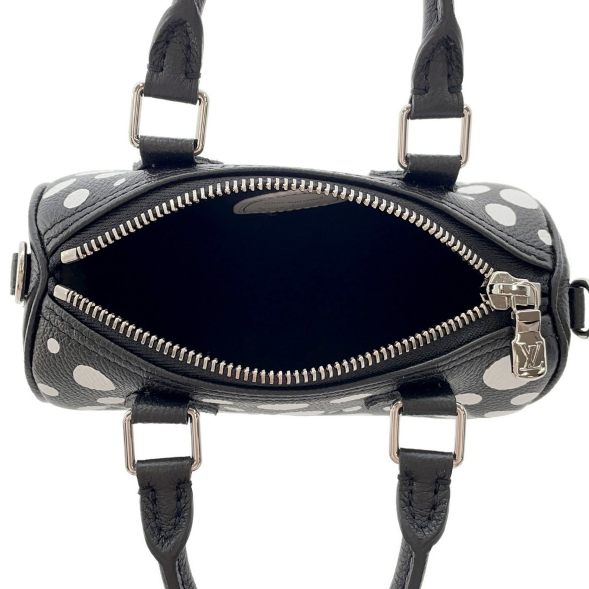 Louis Vuitton Dot Infinity (Yayoi Kusama) Black Noir White Monogram Empreinte Handbag
