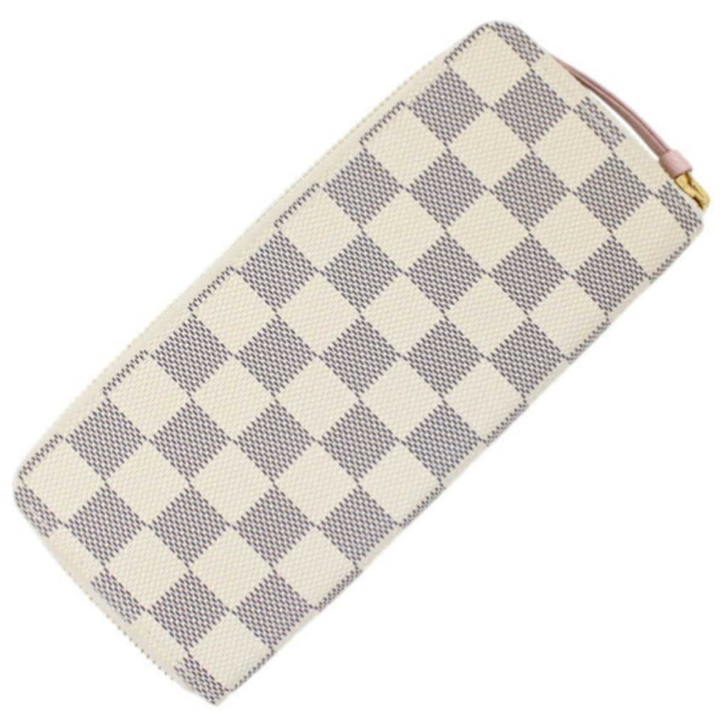 Louis Vuitton Damier Azur Rose Ballerine Damier Azur Long Wallet