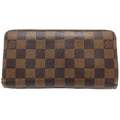 Louis Vuitton Ebene Rose Ballerine Canvas Long Wallet