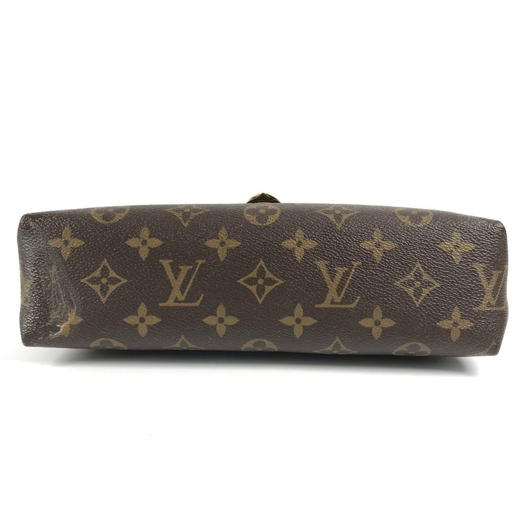 Louis Vuitton Brown Red Color Monogram Pochette Shoulder Bag
