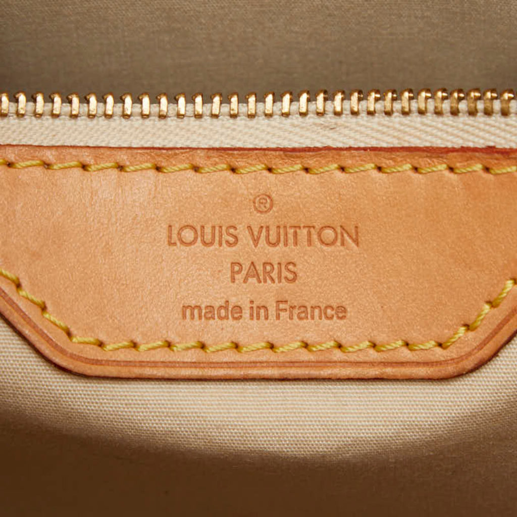 Louis Vuitton Citrin Yellow Monogram Vernis Handbag Shoulder Bag