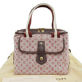 Louis Vuitton Monogram Mini Cerise Cherry Red Color Canvas Handbag