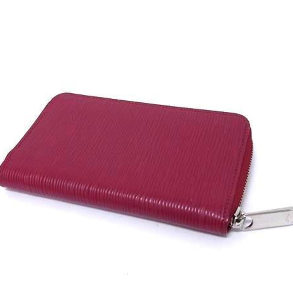 Louis Vuitton Fuchsia Red Color Epi Leather Card Wallet