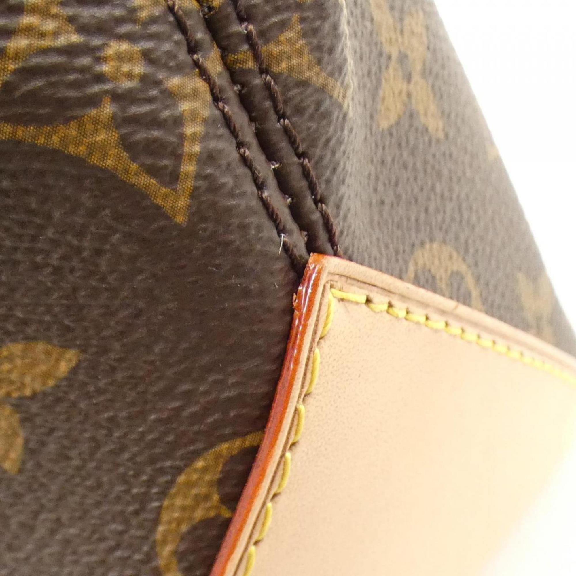 Louis Vuitton Marron Coated Canvas Shoulder Bag