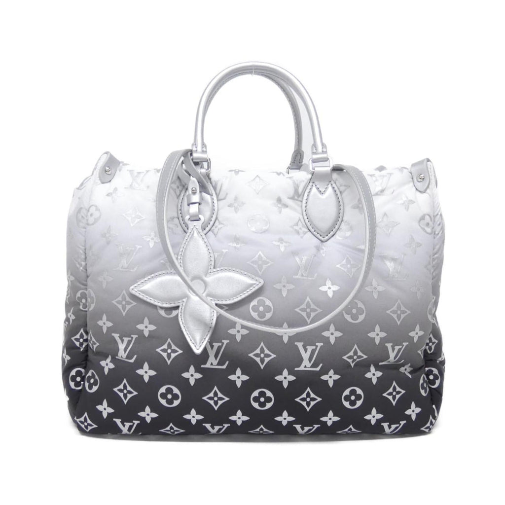 Louis Vuitton Silver Nylon Handbag