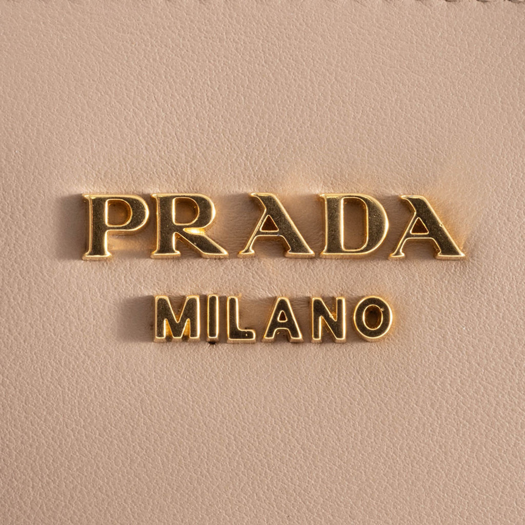 Prada Beige Leather Handbag