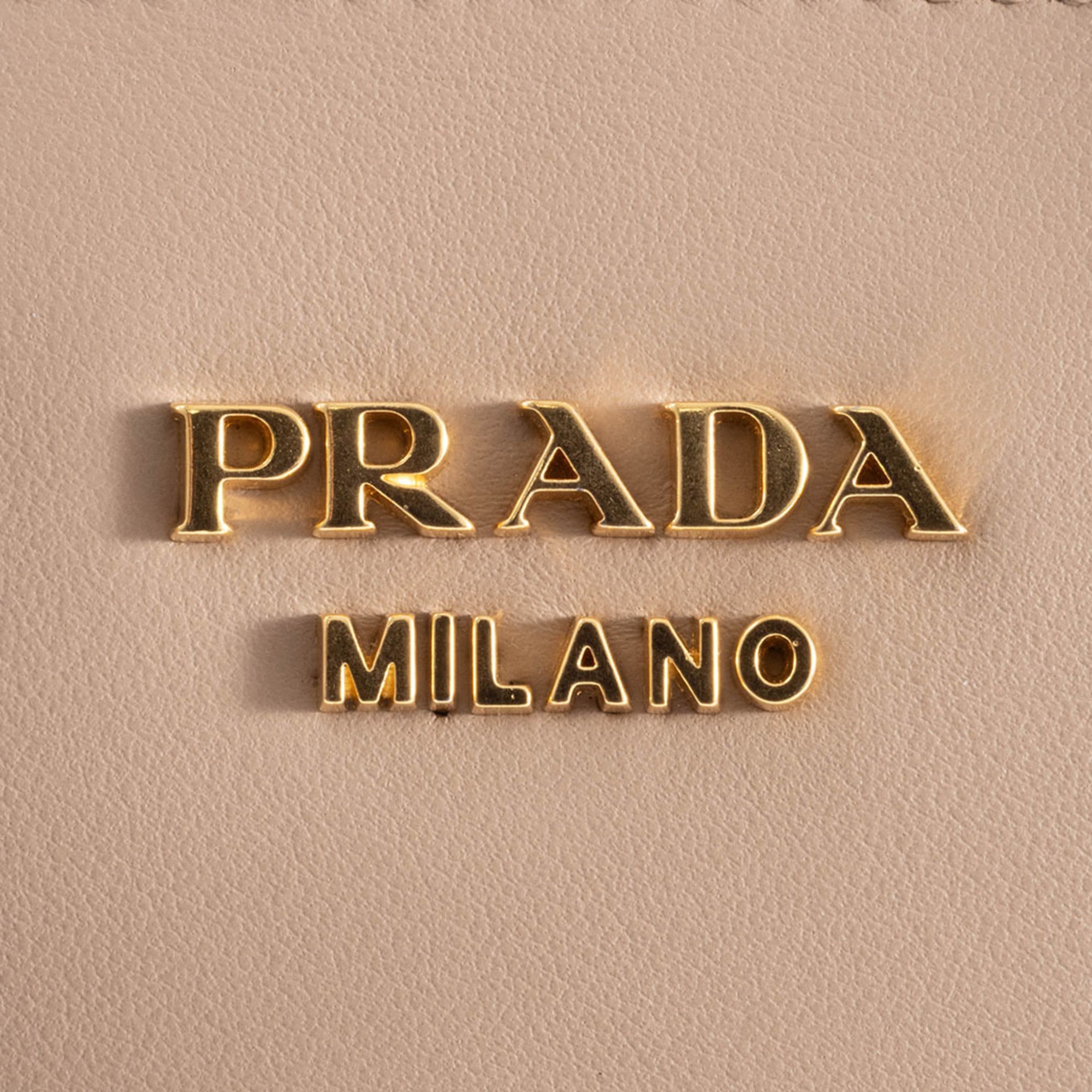 Prada Beige Leather Handbag
