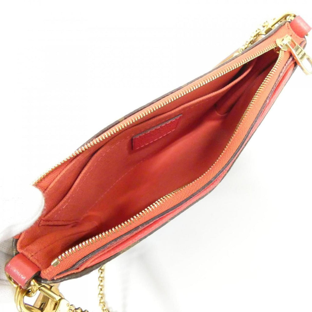 Louis Vuitton Cerise Marron Coated Canvas Shoulder Bag