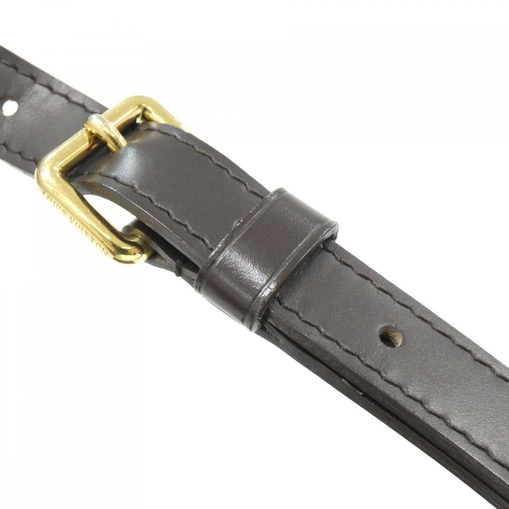 Louis Vuitton Brown Coated Canvas Shoulder Bag