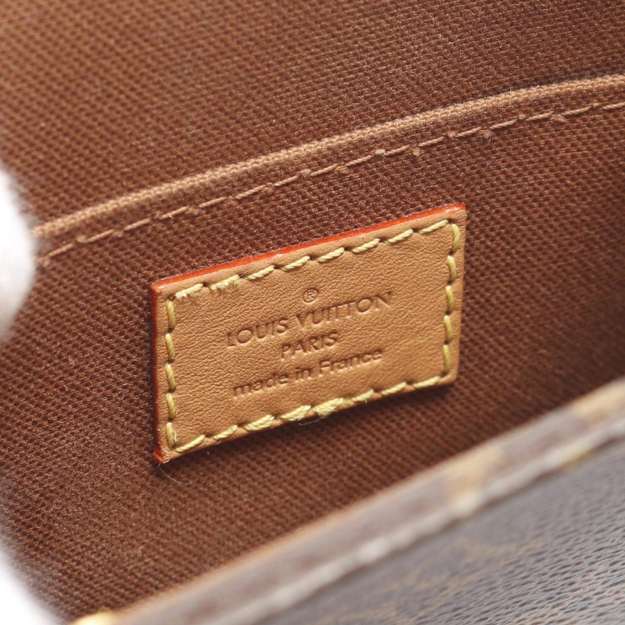 Louis Vuitton Brown Monogram Coated Canvas Handbag