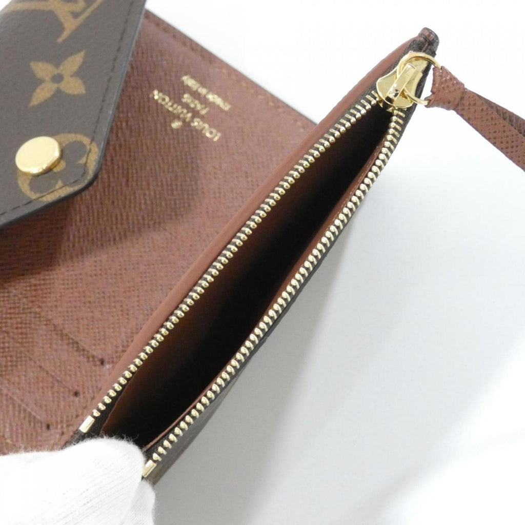 Louis Vuitton Monogram Marron Coated Canvas Wallet (Tri-Fold)
