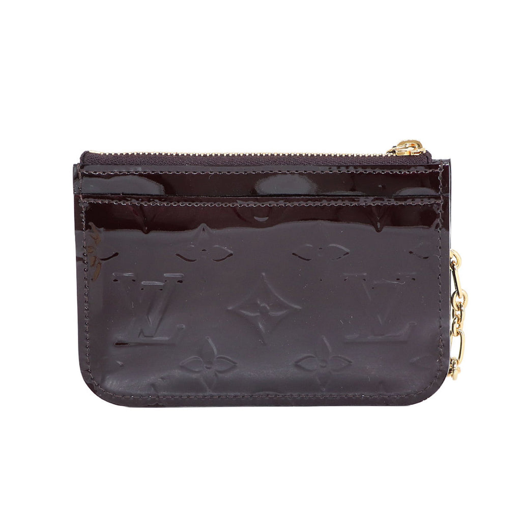 Louis Vuitton Amarante Vernis Coin Purse/Coin Case