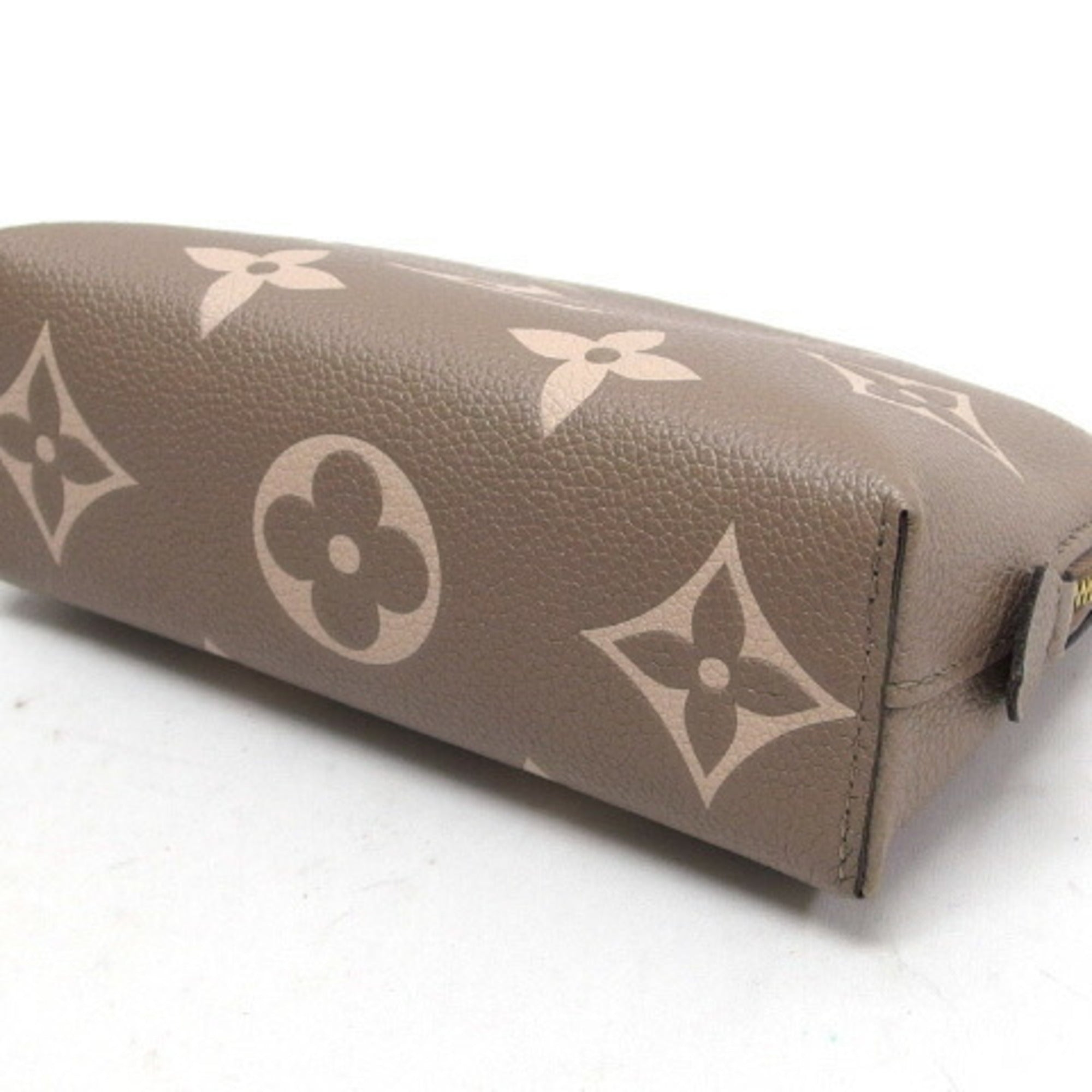 Louis Vuitton Monogram Empreinte Beige Grayish Tourterelle Monogram Empreinte Pochette
