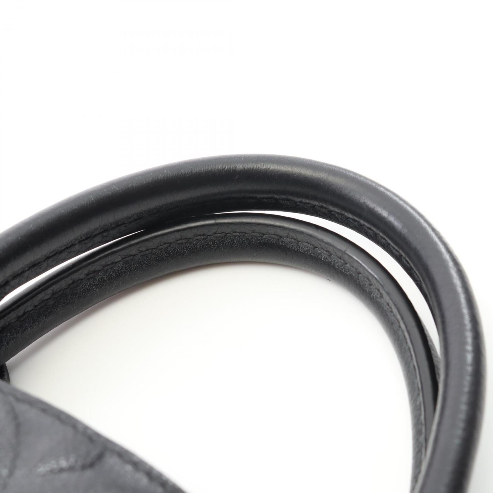 Louis Vuitton Black Leather Handbag