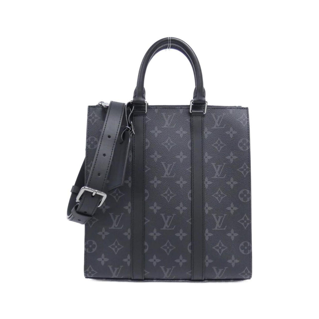 Louis Vuitton Black Coated Canvas Handbag
