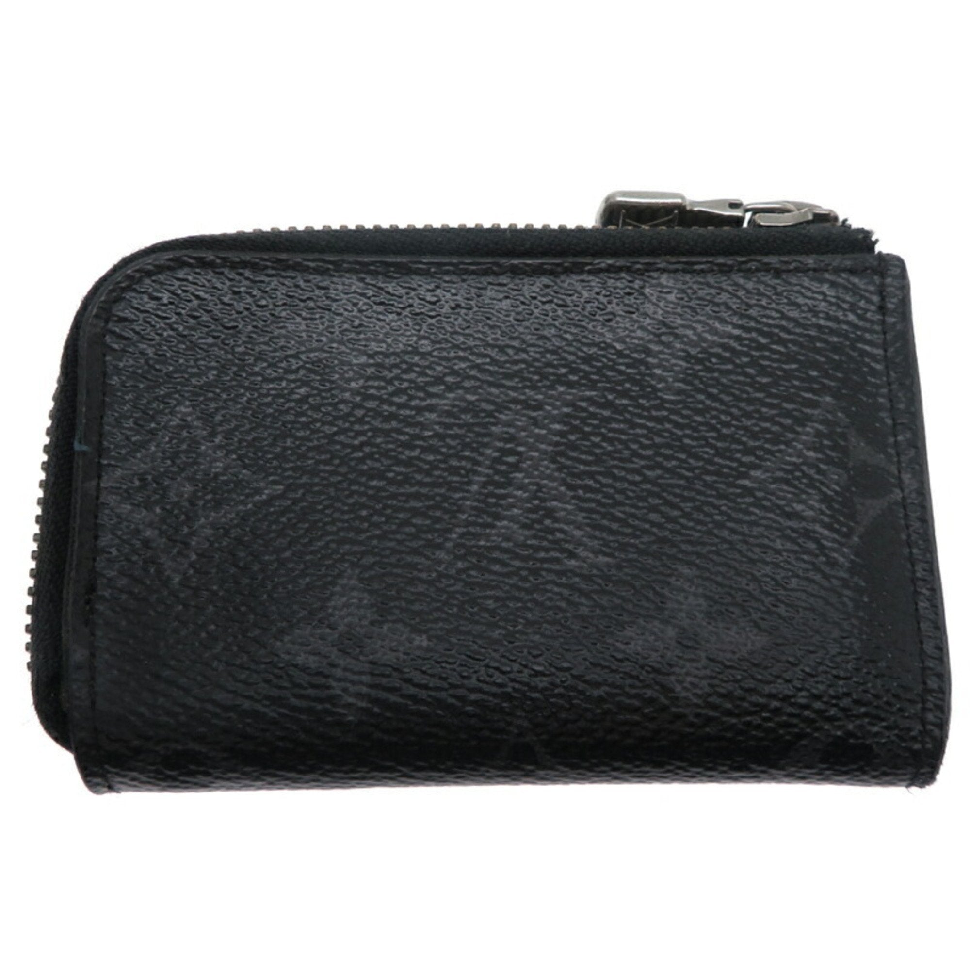 Louis Vuitton Black Monogram Eclipse Monogram Eclipse Coin Purse/Coin Case
