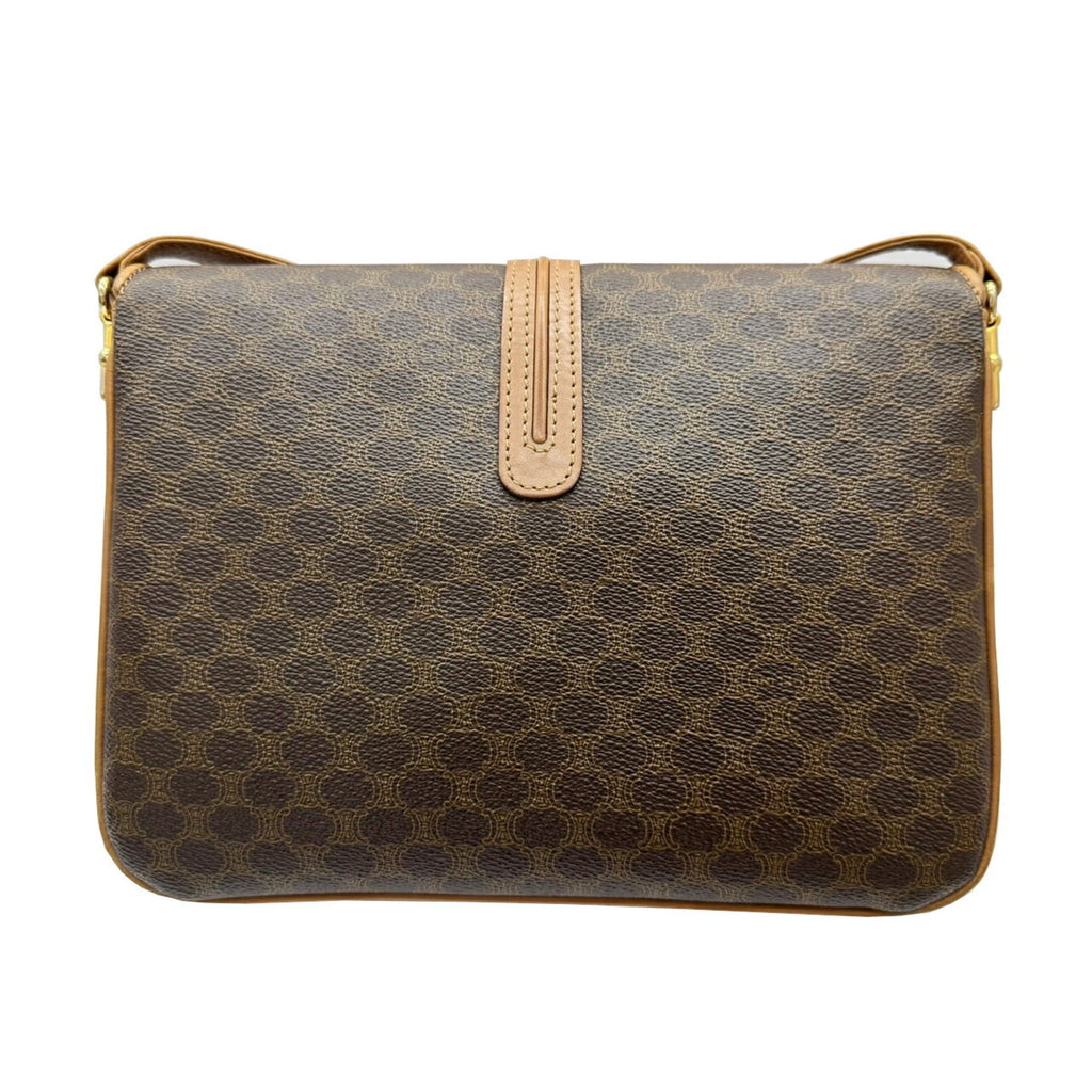 Celine Brown Pvc Shoulder Bag