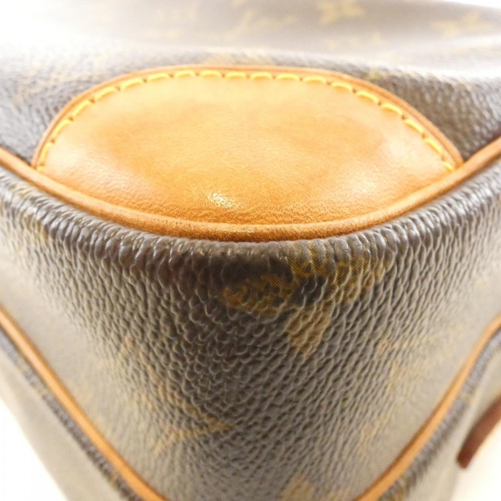 Louis Vuitton Marron Coated Canvas Shoulder Bag