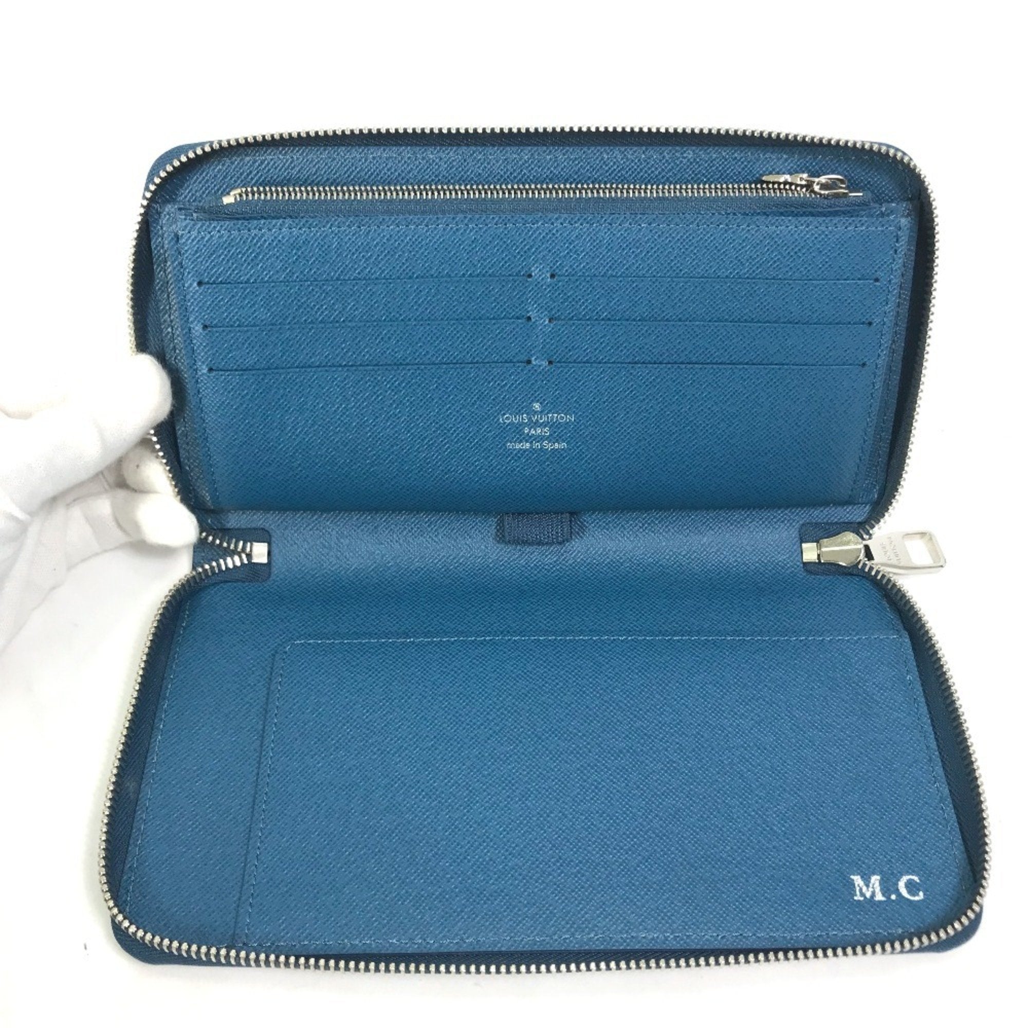 Louis Vuitton Epi Navy Epi Leather Long Wallet