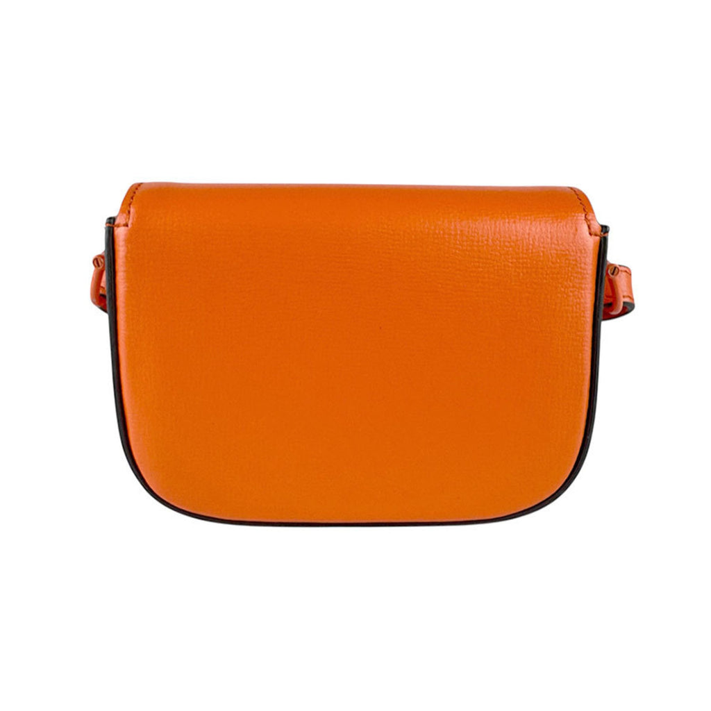 Gucci Orange Leather Shoulder Bag (Pre-Owned)