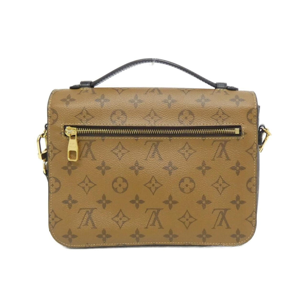 Louis Vuitton Brown Coated Canvas Handbag Pochette