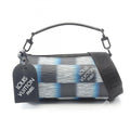Louis Vuitton Black Blue Epi Leather Handbag