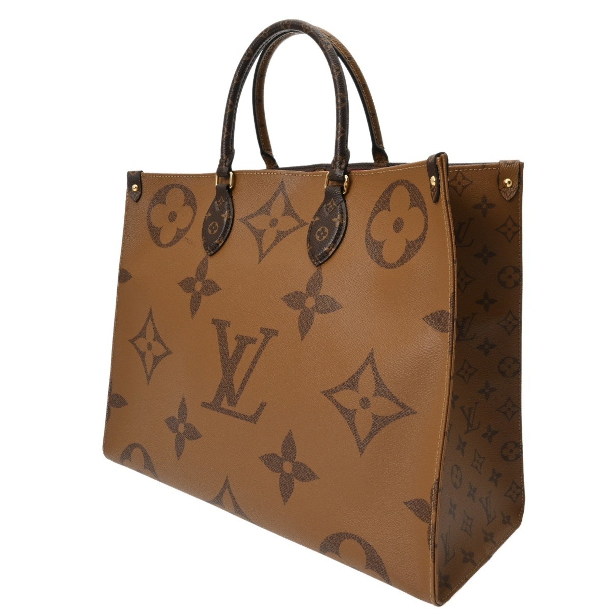 Louis Vuitton Brown Monogram Canvas Handbag