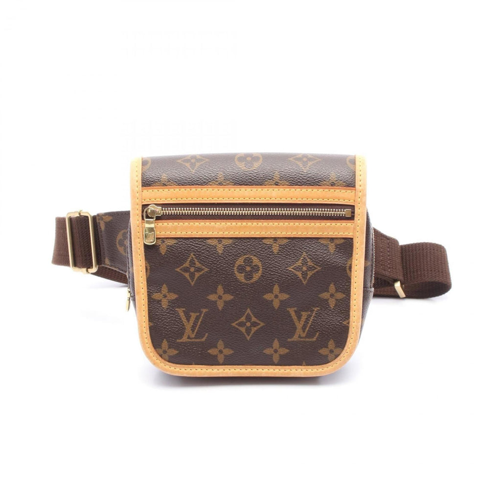 Louis Vuitton Brown Coated Canvas Leather Fanny Pack