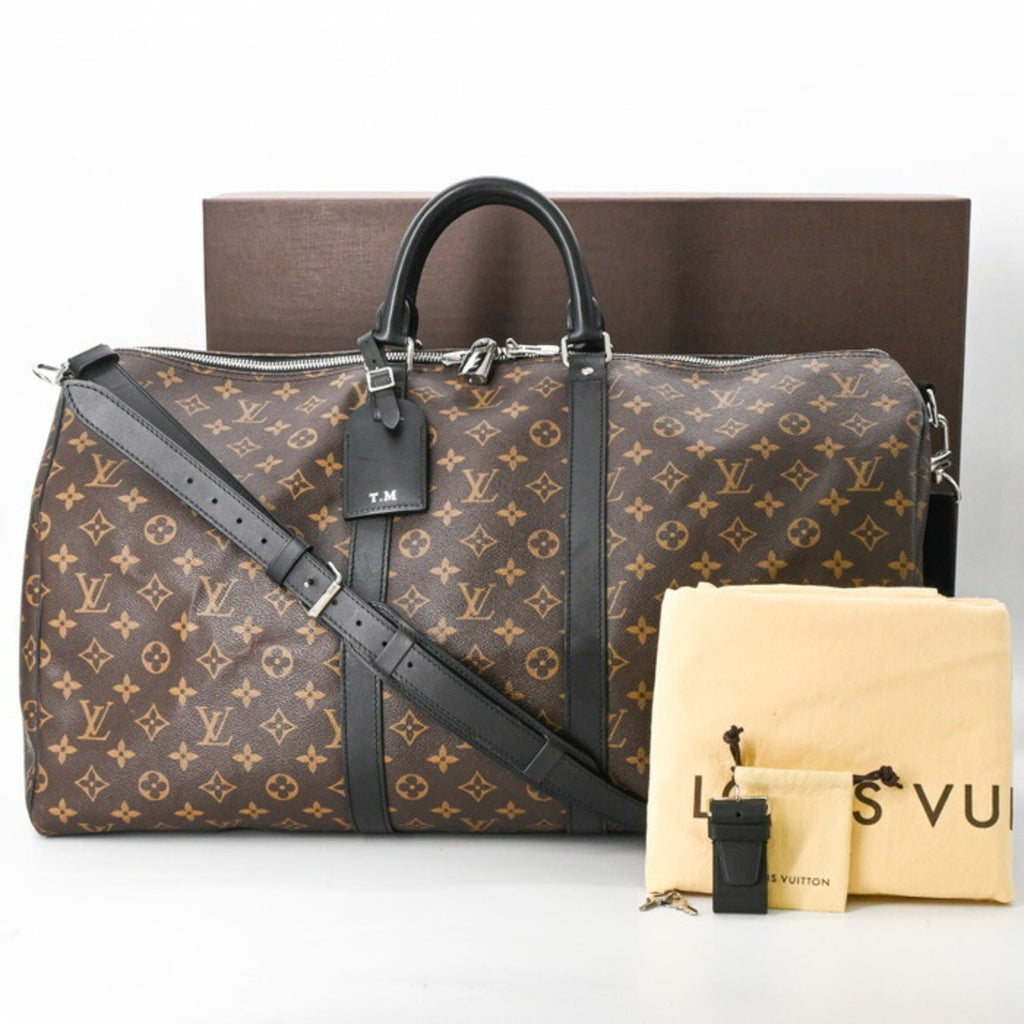 Louis Vuitton Brown Monogram Macassar Monogram Boston Bag