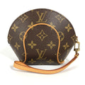Louis Vuitton Monogram Brown Monogram Clutch Bag Handbag Shoulder Bag