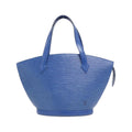 Louis Vuitton Blue Leather Handbag