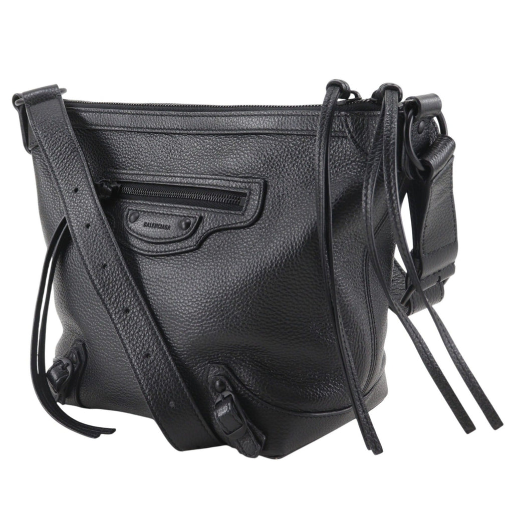 Balenciaga Black Leather Shoulder