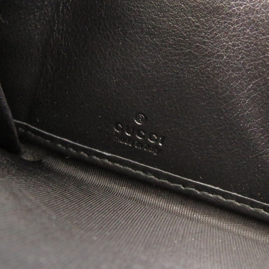 Gucci Black Leather Coin Purse/Coin Case (Pre-Owned)